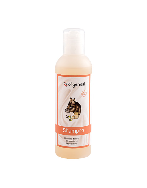 Shampoo Bio con Latte d’Asina ed Estratto di Foglie di Olivo